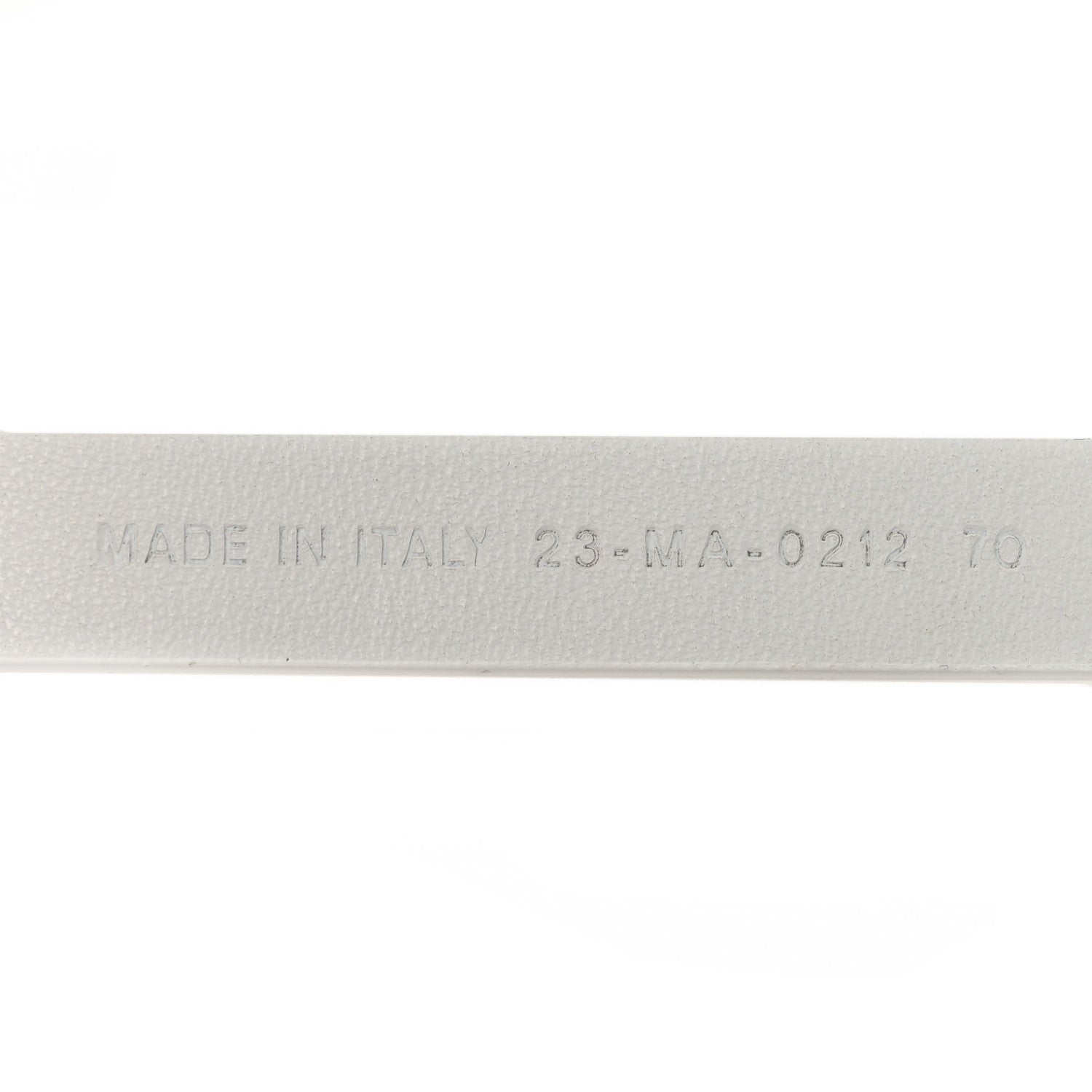 Christian Dior Calfskin Chain Belt 70 White 4 of 4