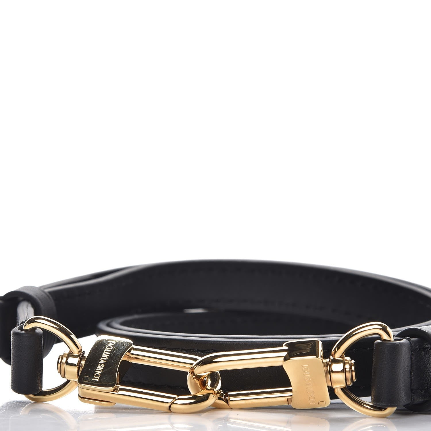 Louis Vuitton Calfskin Neo Noe Shoulder Strap Black 2 of 4