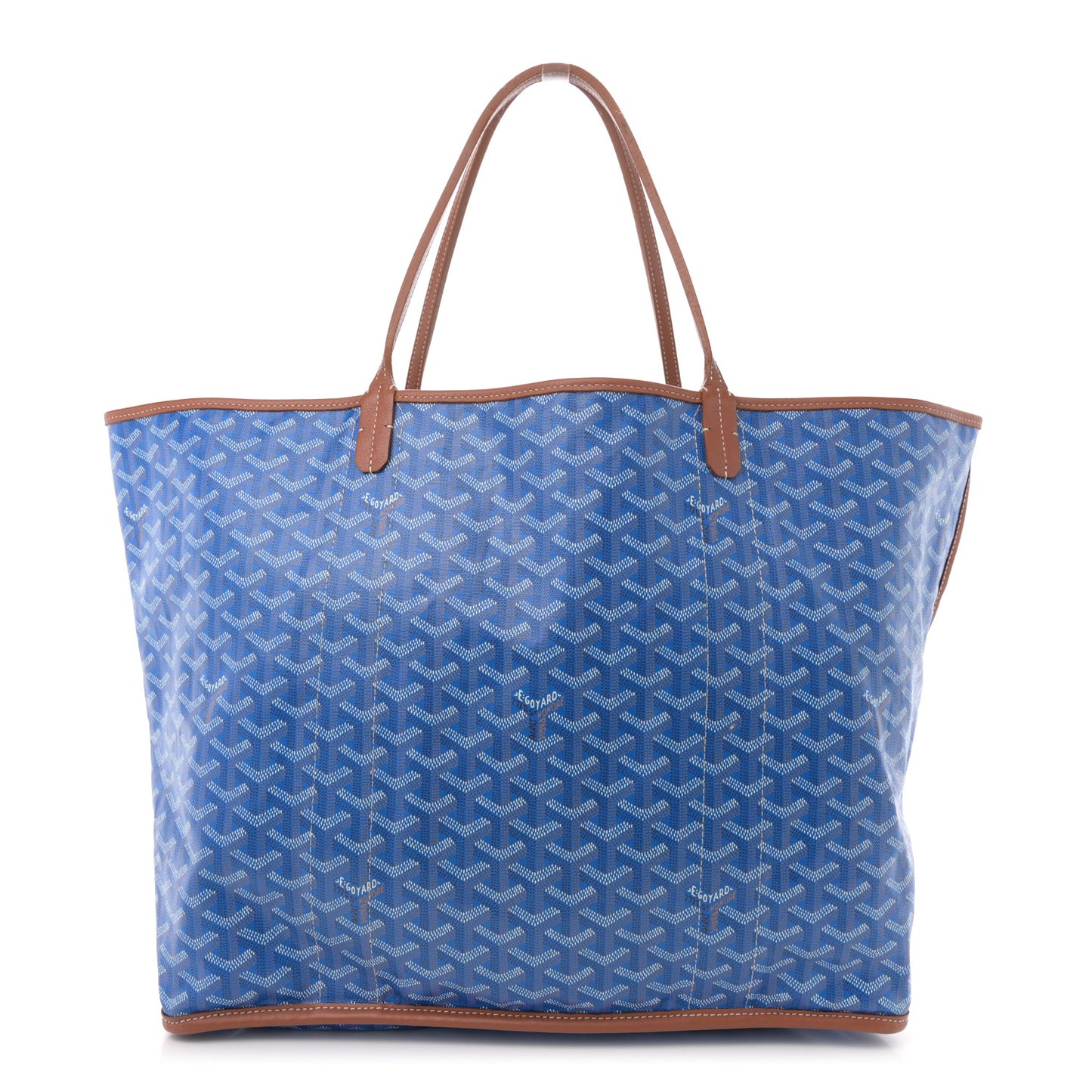 Goyardine Reversible Pertuis GM Sky Blue