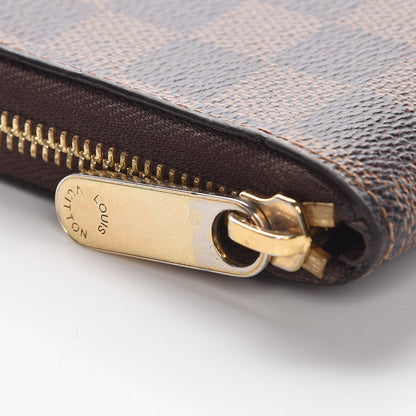 Louis Vuitton Damier Ebene Zippy Compact Wallet 8 of 9