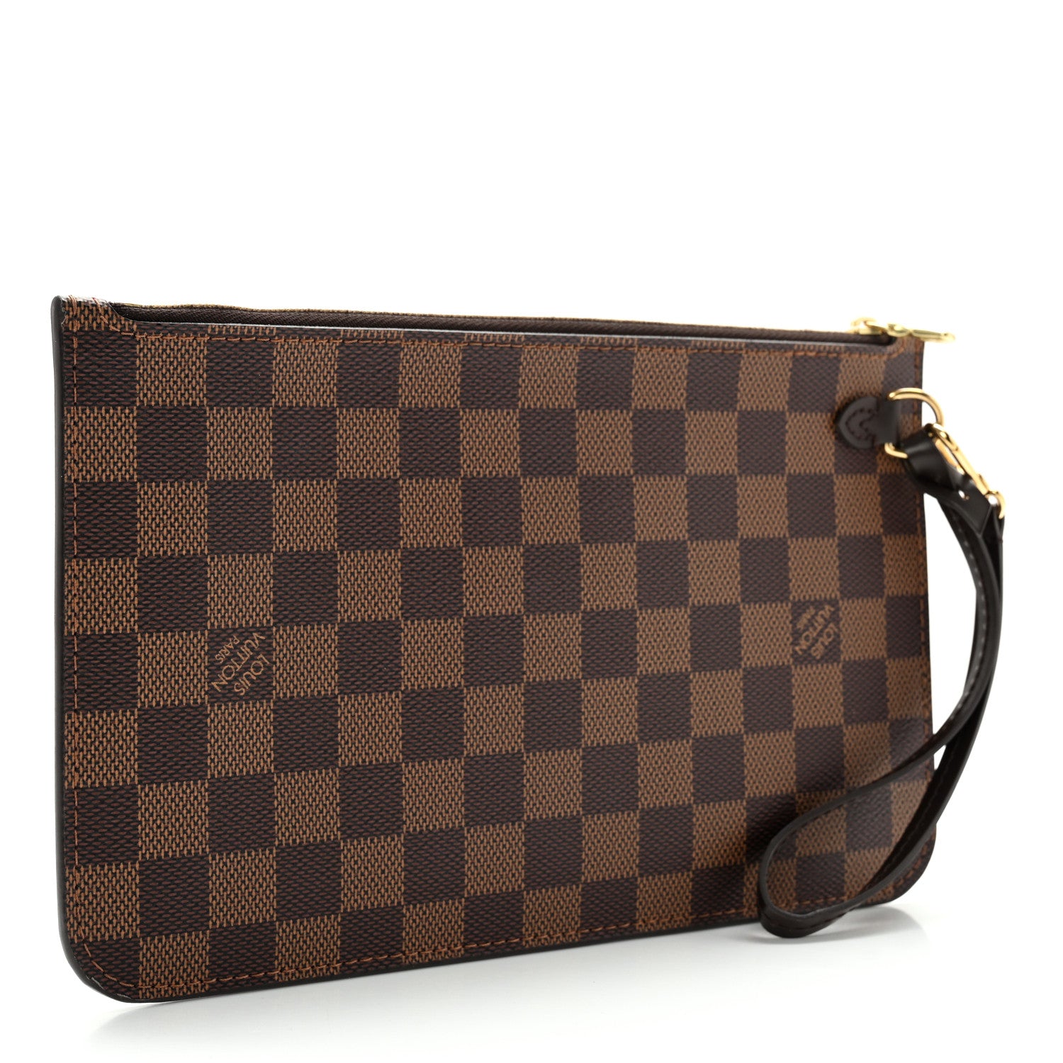 Louis Vuitton Damier Ebene Neverfull MM GM Pochette 3 of 11