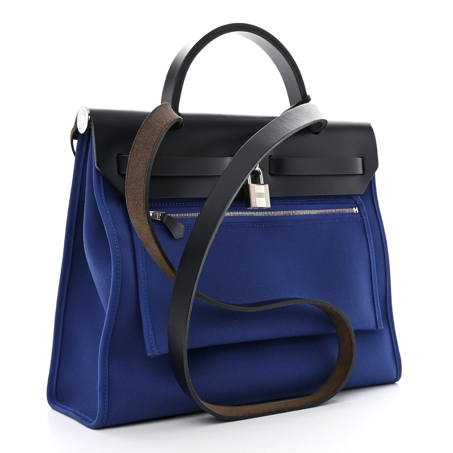 Toile Vache Hunter Herbag Zip 31 PM Bleu Electrique Bleu Indigo