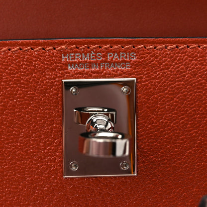 Hermes Chevre Mysore Mini Kelly Sellier 20 Cuivre Rose Mexico 6 of 14