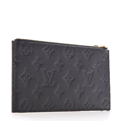Louis Vuitton Empreinte Felicie Chain Wallet Zippered Insert Black 3 of 6