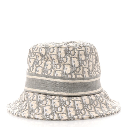Christian Dior Oblique Bucket Hat 57 Grey 6 of 8