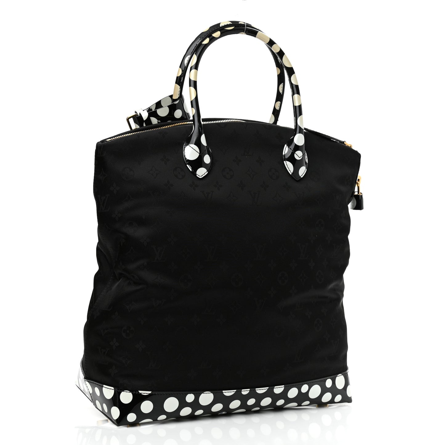 Nylon Kusama Infinity Dots Lockit Vertical MM Black White