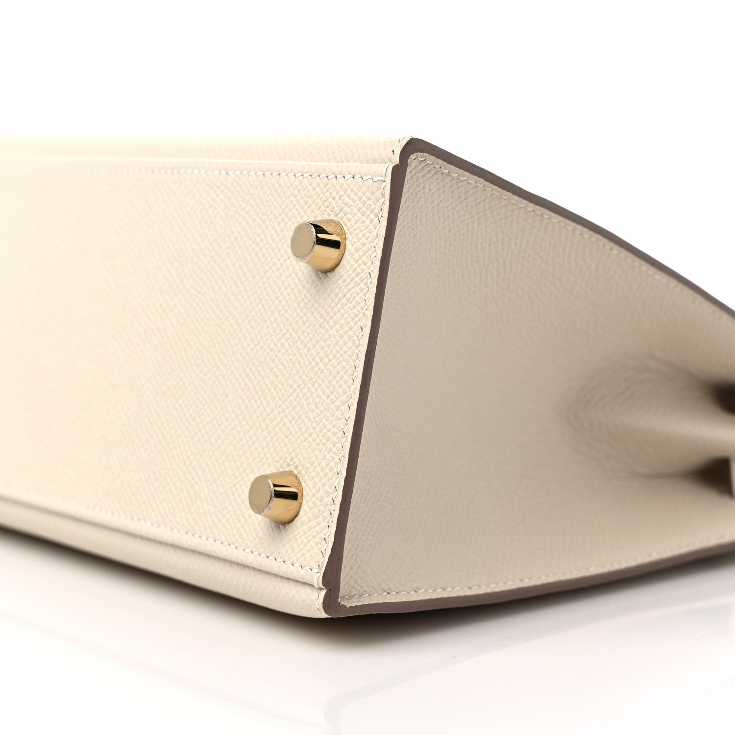 Hermes Epsom Kelly Sellier 25 Craie 10 of 11