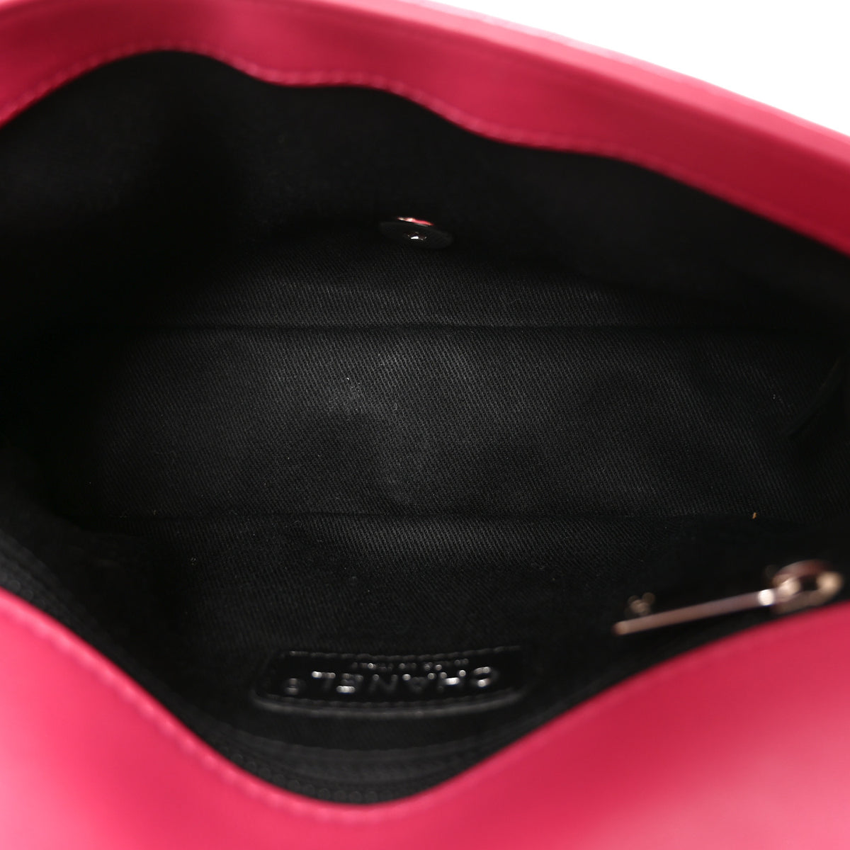 Patent Quilted Small Coco Shine Flap Pink