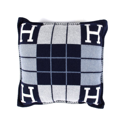Hermes Wool Cashmere Avalon III Pillow PM Ecru Caban 1 of 3
