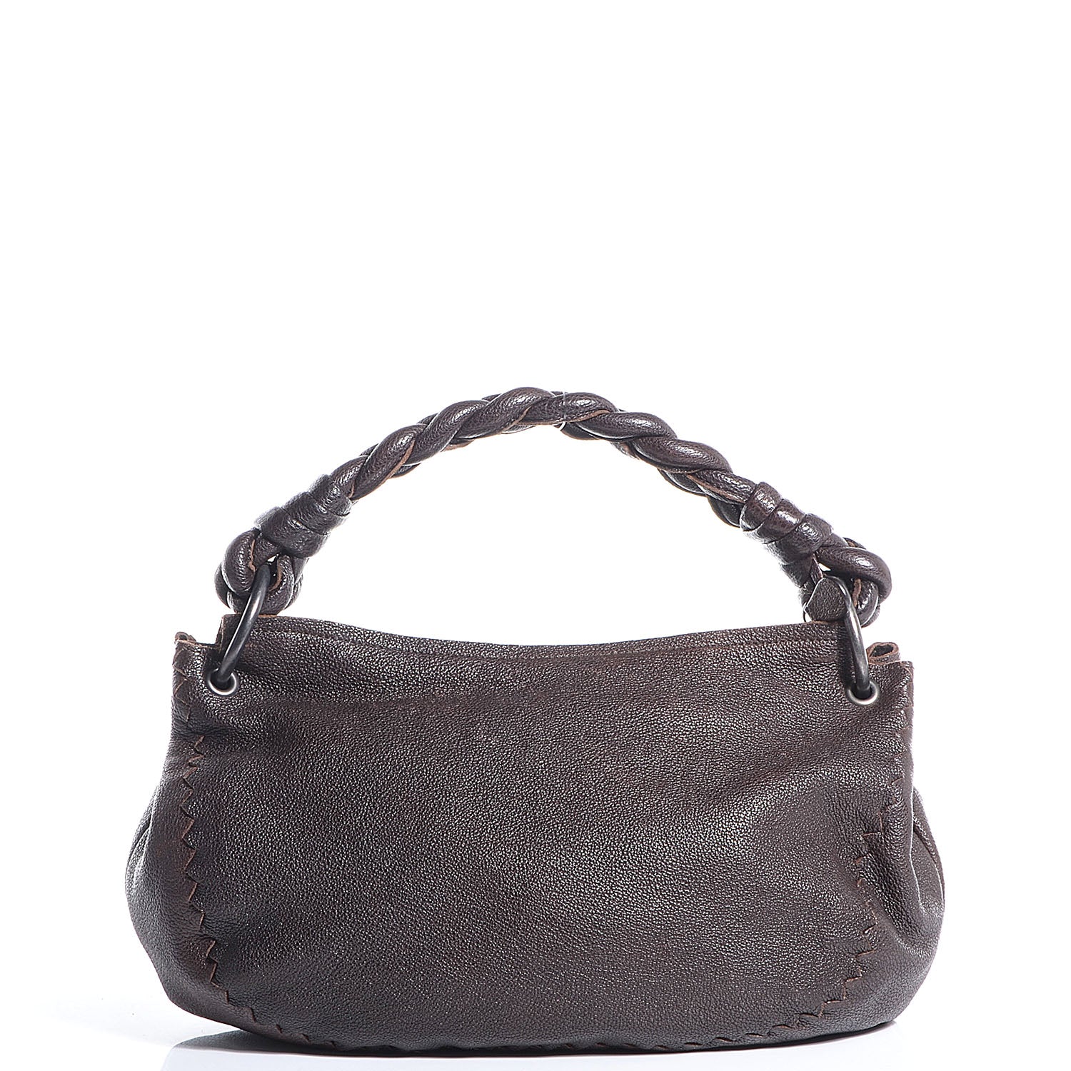 Bottega Veneta Goatskin Braided Zip Hobo Moro 1 of 8