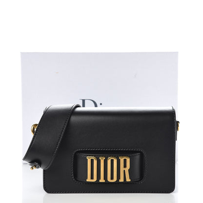 Christian Dior Smooth Calfskin Dio(r)evolution Flap Bag Black 9 of 9