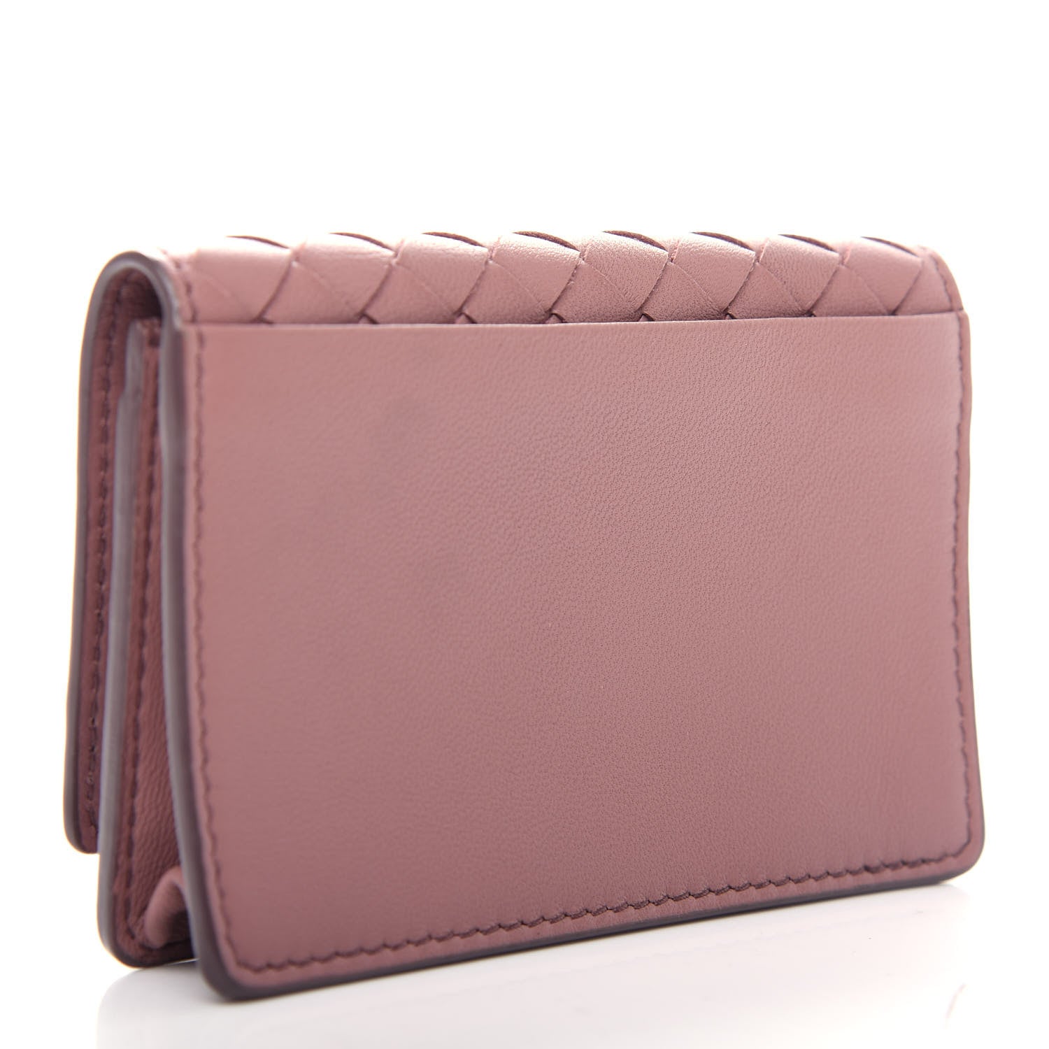 Bottega Veneta Nappa Intrecciato Card Holder Watteau 3 of 9