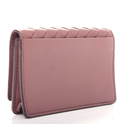 Bottega Veneta Nappa Intrecciato Card Holder Watteau 3 of 9