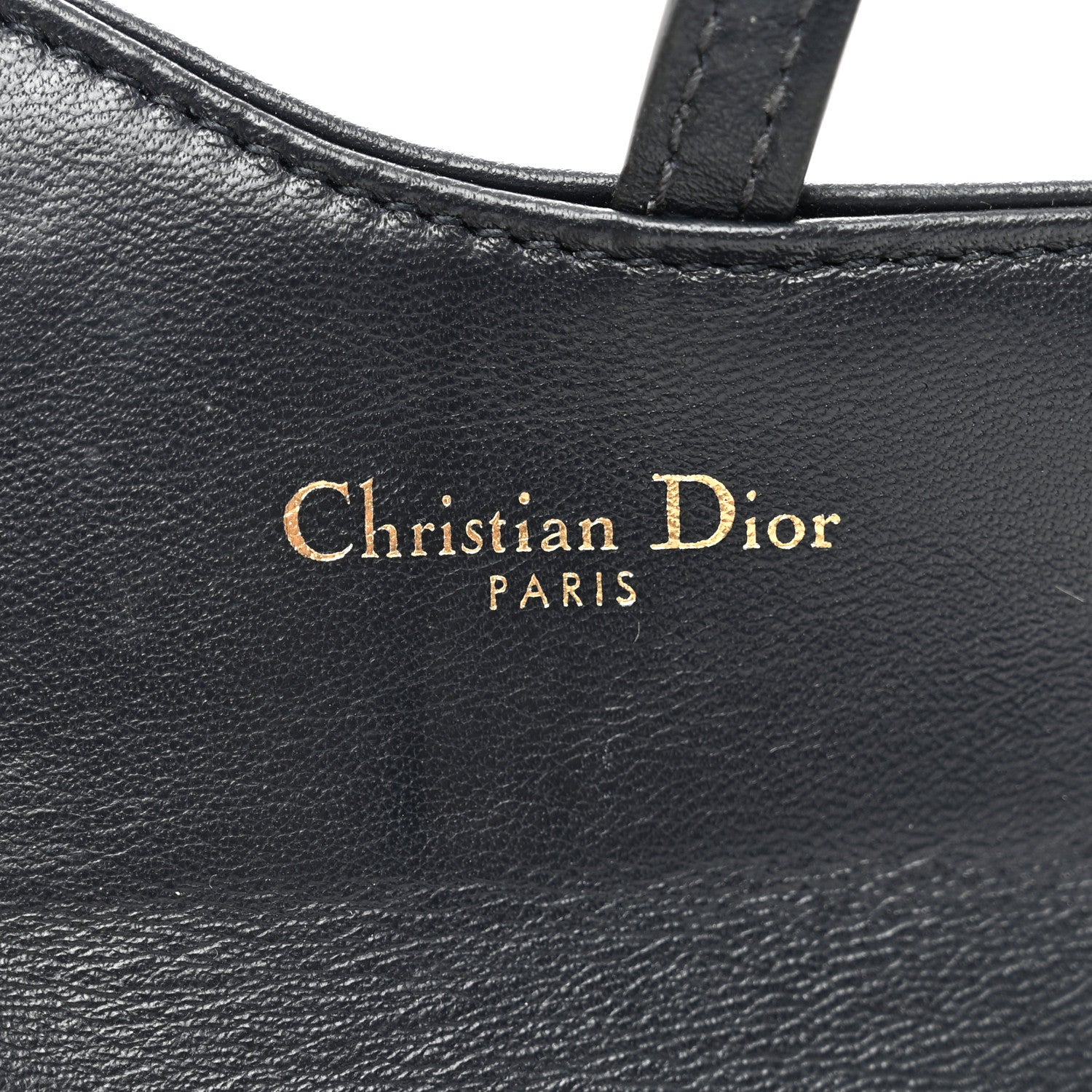 Christian Dior Oblique Nano Saddle Chain Pouch Blue 6 of 7
