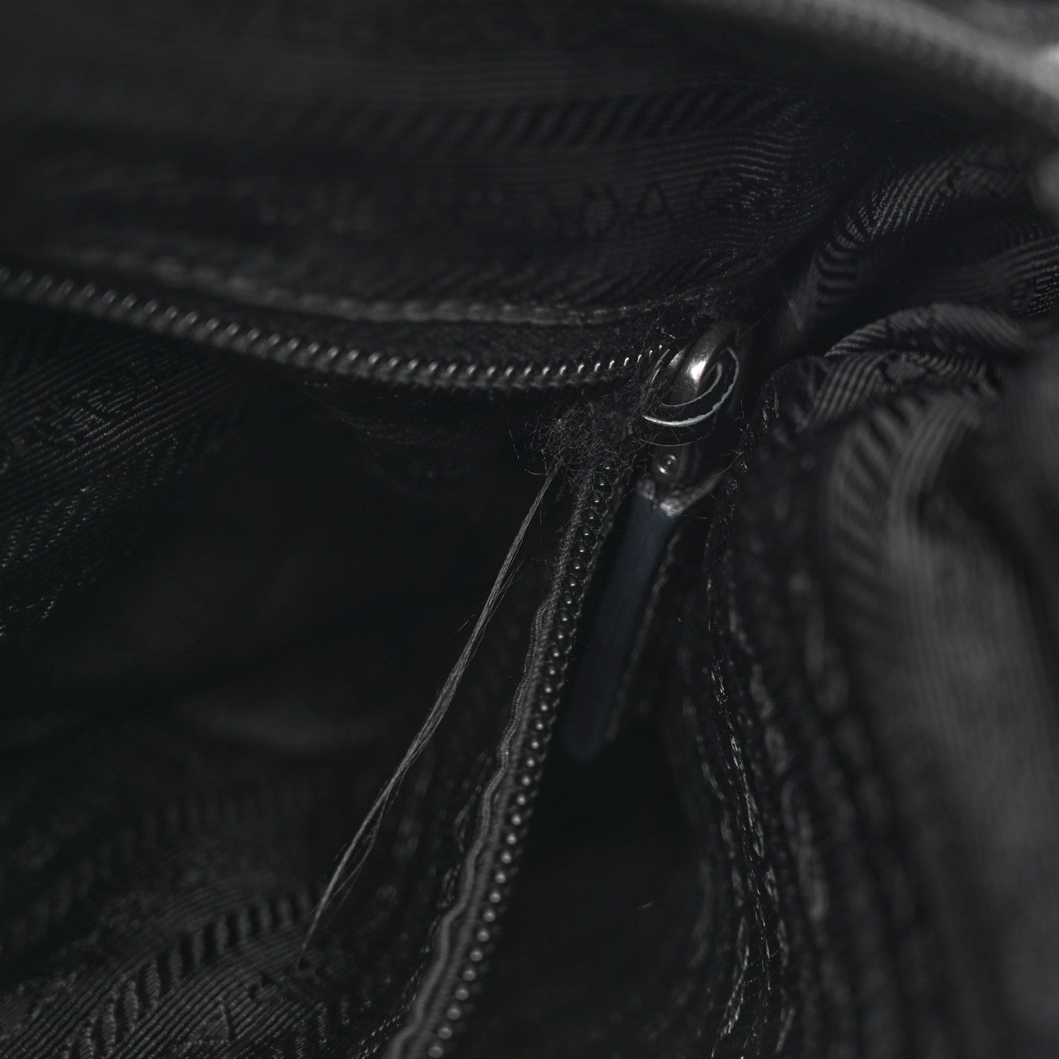 Prada Nylon Vela Messenger Black 11 of 29