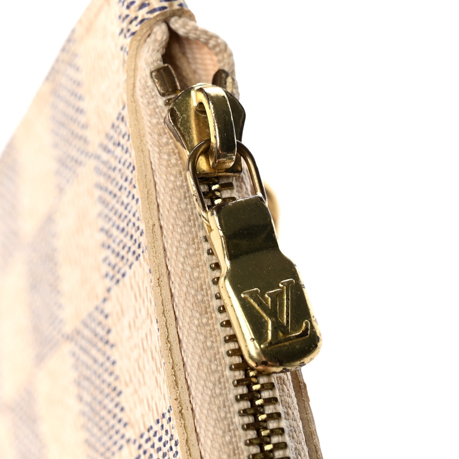Louis Vuitton Damier Azur Neverfull MM GM Pochette 9 of 12
