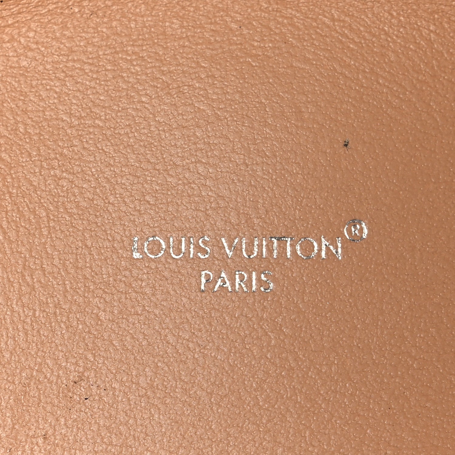 Louis Vuitton Calfskin Monogram LV Croissant Bag Charm Brown 4 of 5