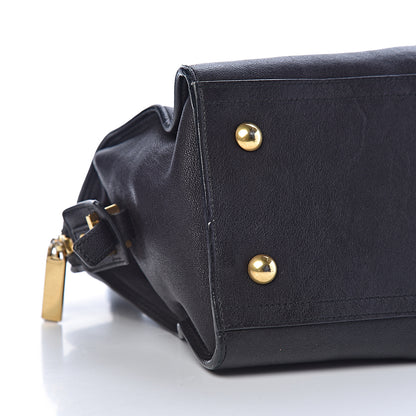 Saint Laurent Sheepskin Small Cabas ChYc Black 10 of 14
