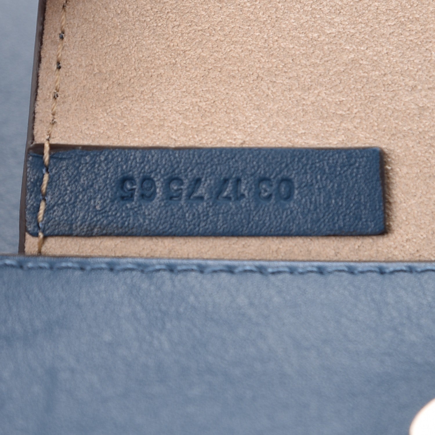 Chloe Suede Calfskin Mini Faye Shoulder Bag Majolica Blue 7 of 7