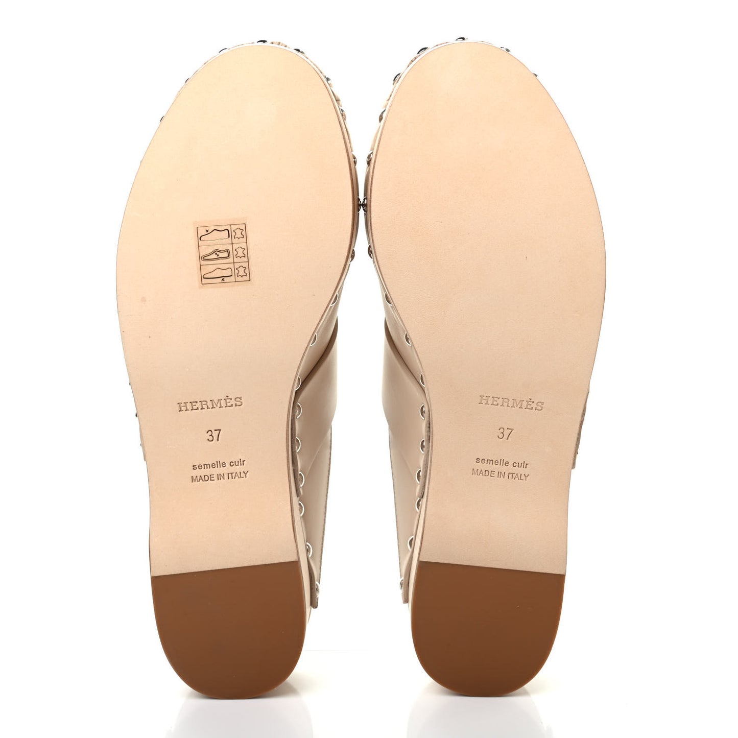 Calfskin Calya Mules 37 Hetre