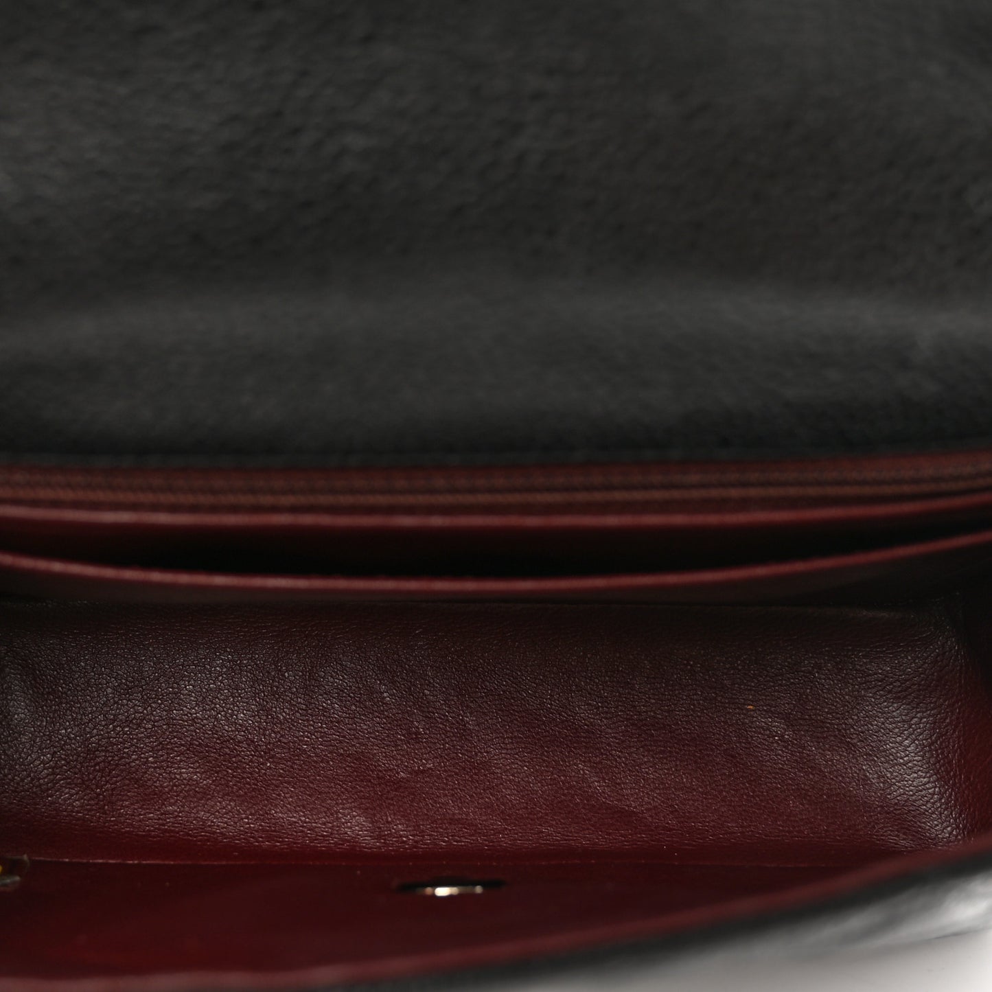 Caviar Quilted Mini Rectangular Flap Black