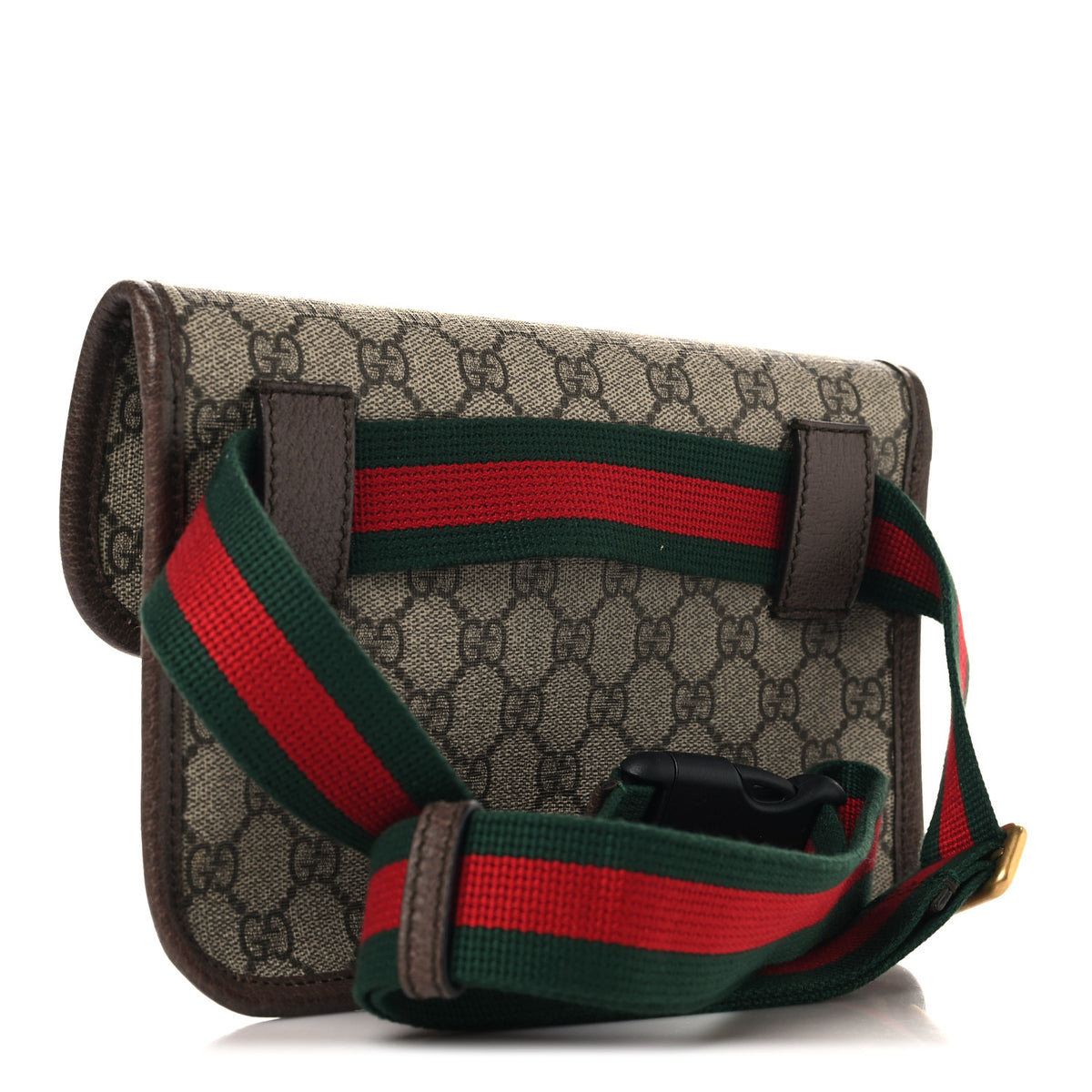 Gucci GG Supreme Monogram Neo Vintage Web Belt Bag Brown 3 of 10