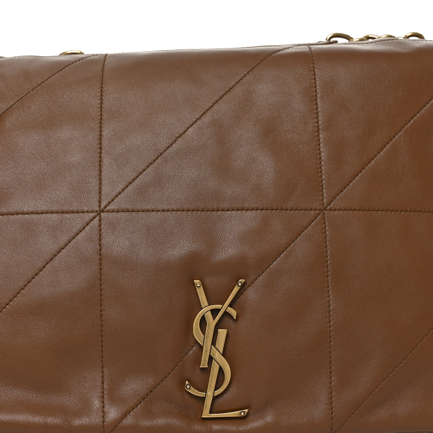 Saint Laurent Lambskin Matelasse Monogram Large Jamie 4.3 Light Fox 8 of 10