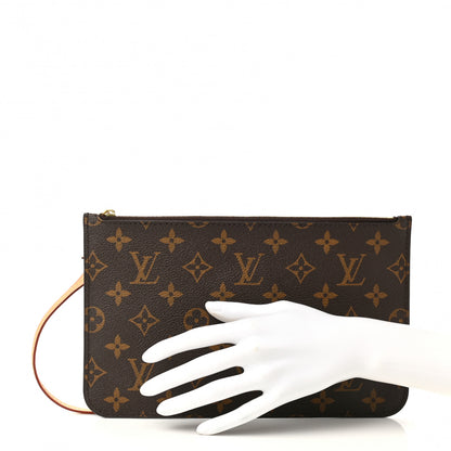 Louis Vuitton Monogram Neverfull MM GM Pochette 2 of 6