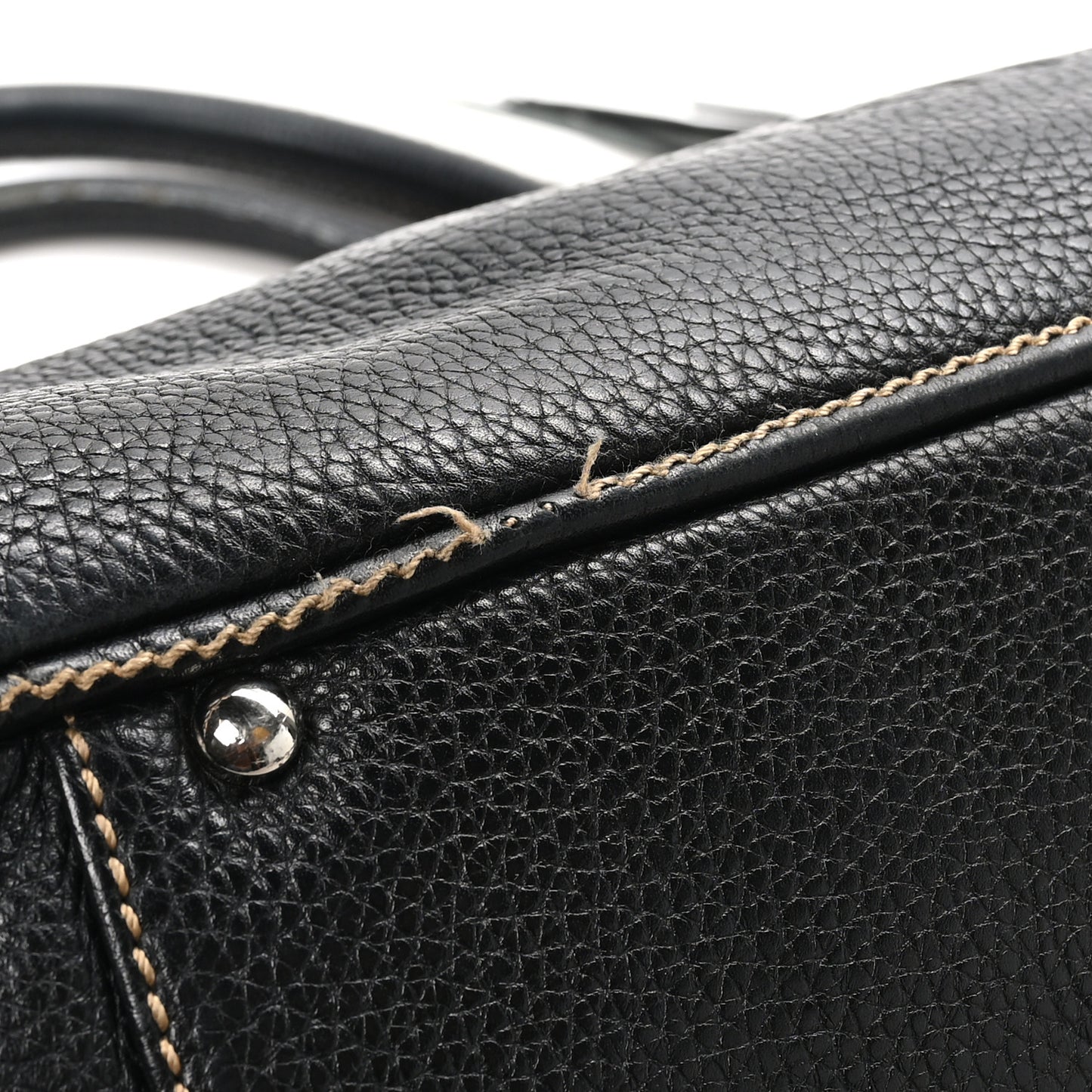 Calfskin Tassel Bowler Black