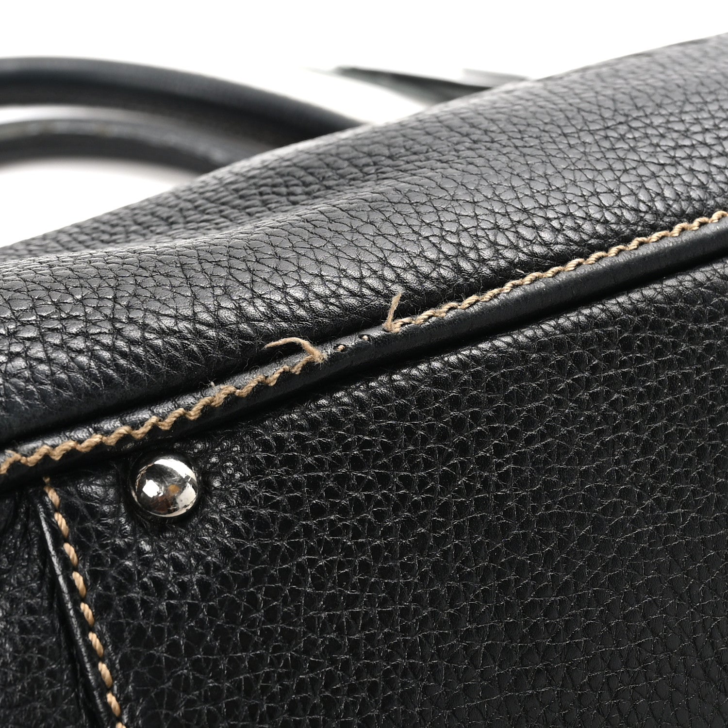 Chanel Calfskin Tassel Bowler Black 9 of 16