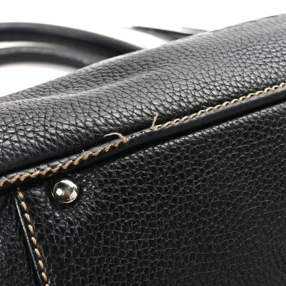 Chanel Calfskin Tassel Bowler Black 9 of 16
