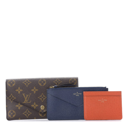 Louis Vuitton Monogram Jeanne Wallet Rose Ballerine 2 of 8