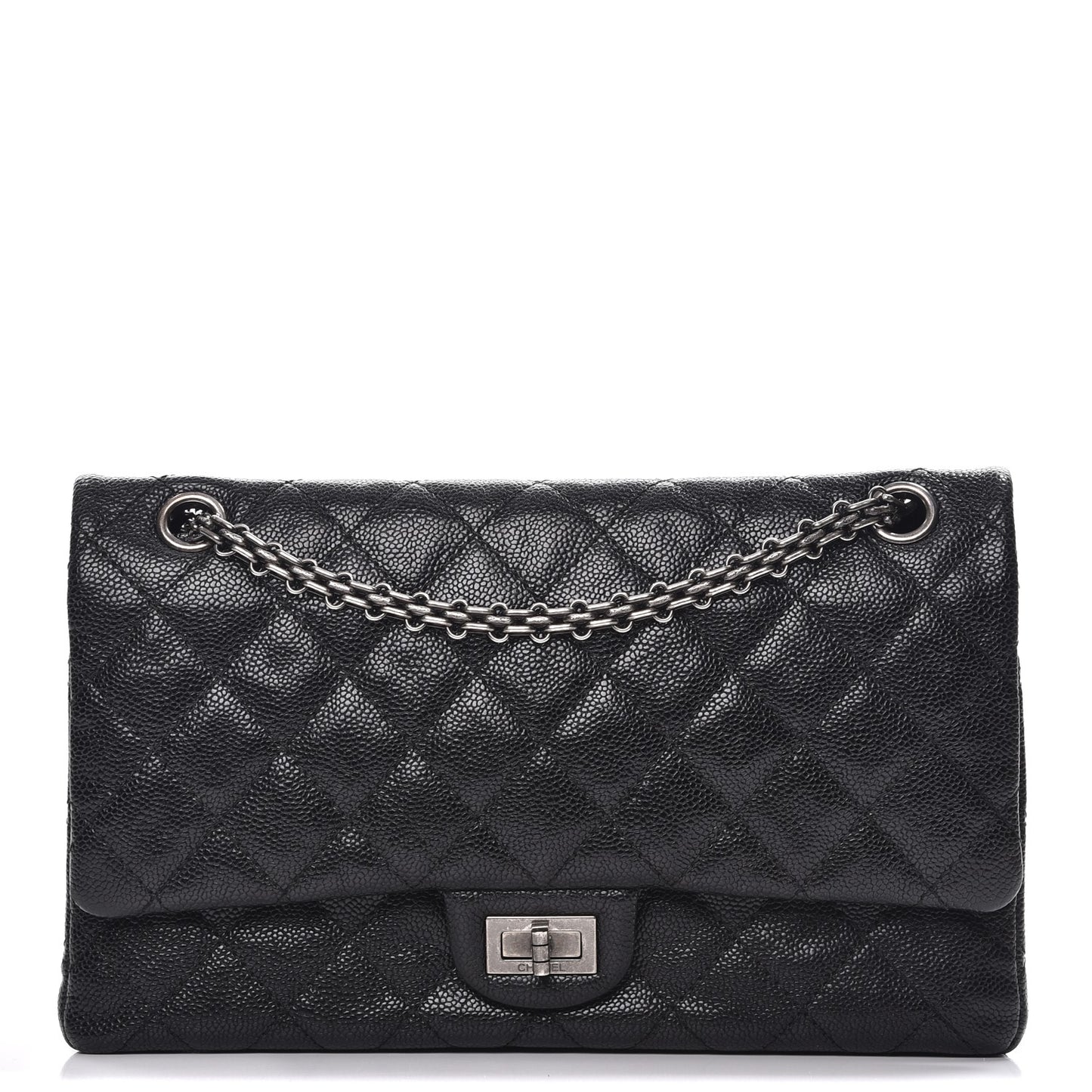 Caviar Quilted 2.55 Reissue 226 Flap Black