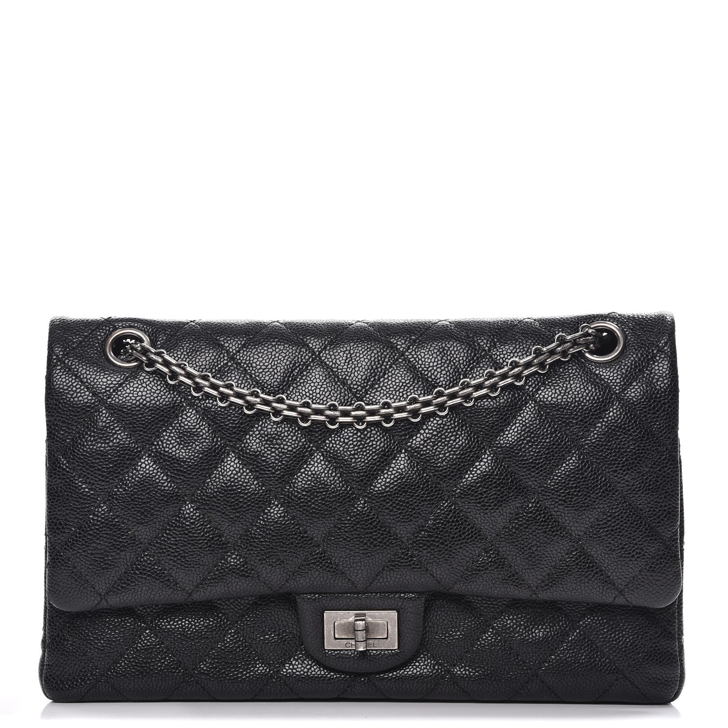 Chanel Caviar Quilted 2.55 Reissue 226 Flap Black 1 of 10
