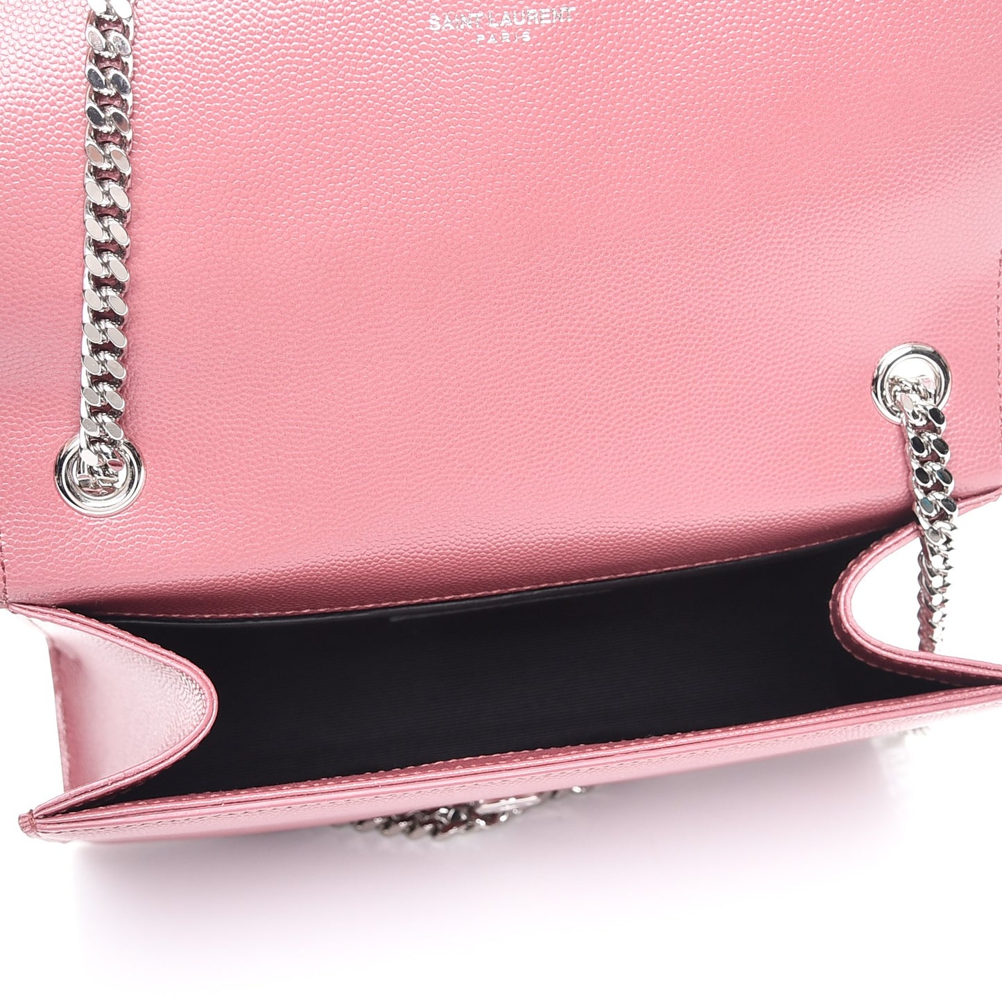 Grain De Poudre Small Classic Monogram Kate Satchel Mystic Rose