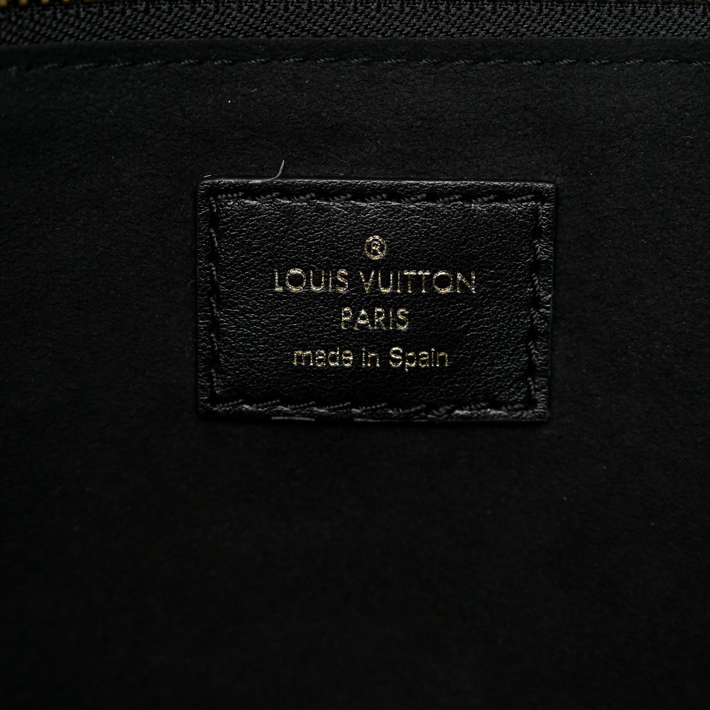 Empreinte Monogram Giant Broderies Neverfull MM Black