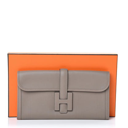 Hermes Swift Jige Elan 29 Clutch Gris Asphalte 8 of 8