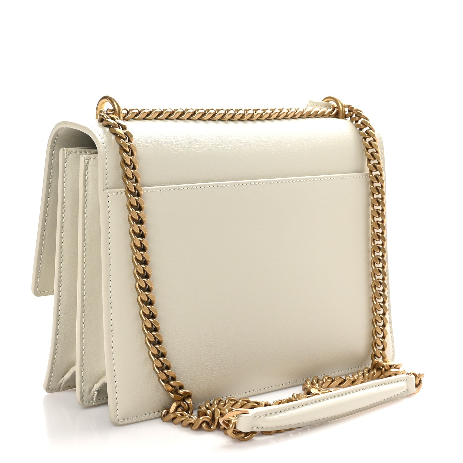 Saint Laurent Calfskin Medium Monogram Sunset Crema Soft 3 of 10
