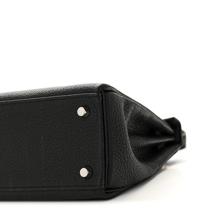 Hermes Togo Kelly Retourne 25 Black 10 of 10