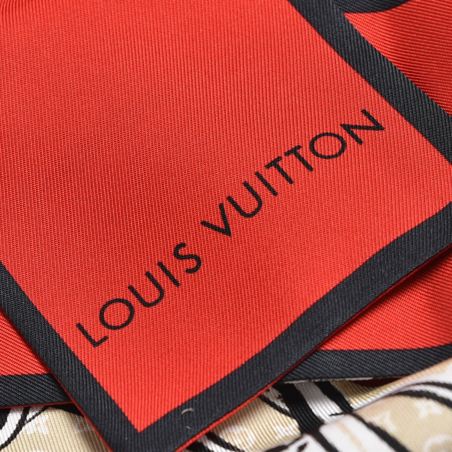 Silk Monogram Trunks Bandeau Brown