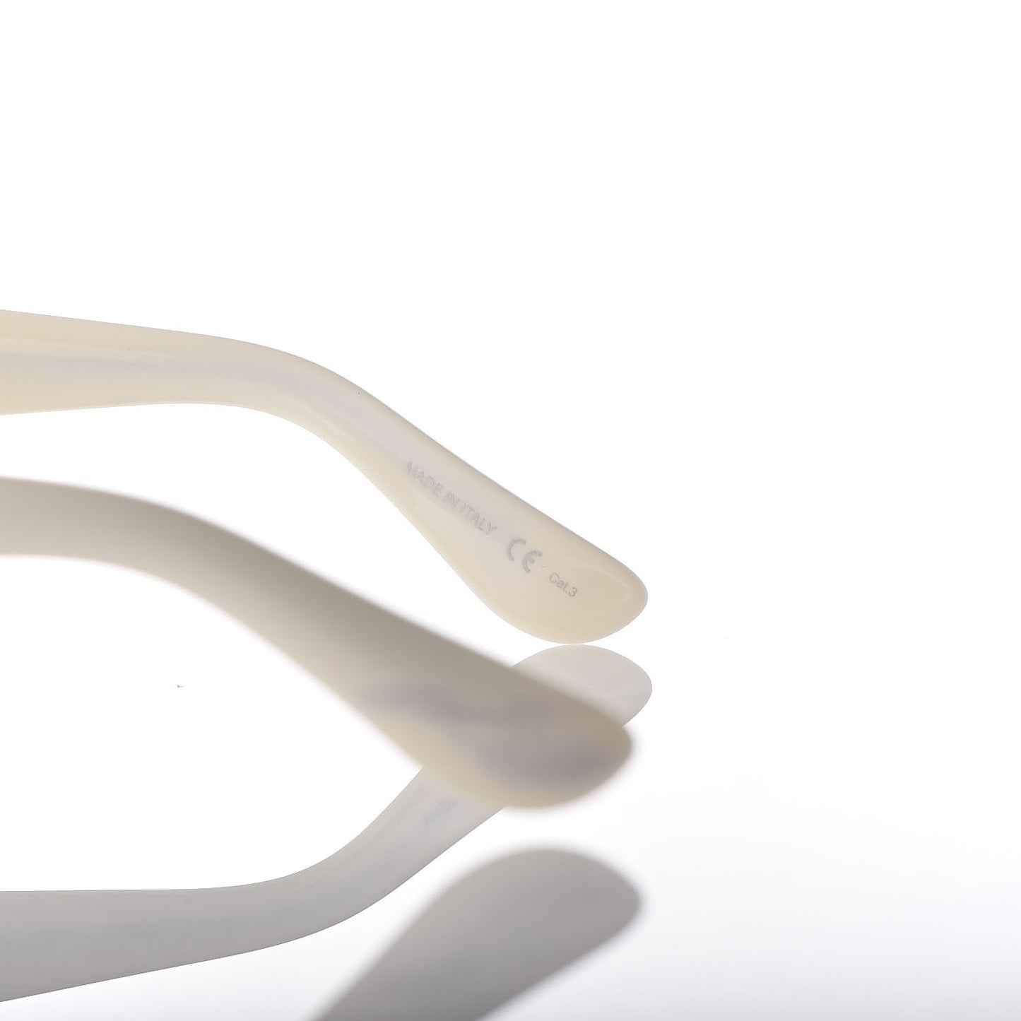 Round SL M1 Sunglasses Ivory