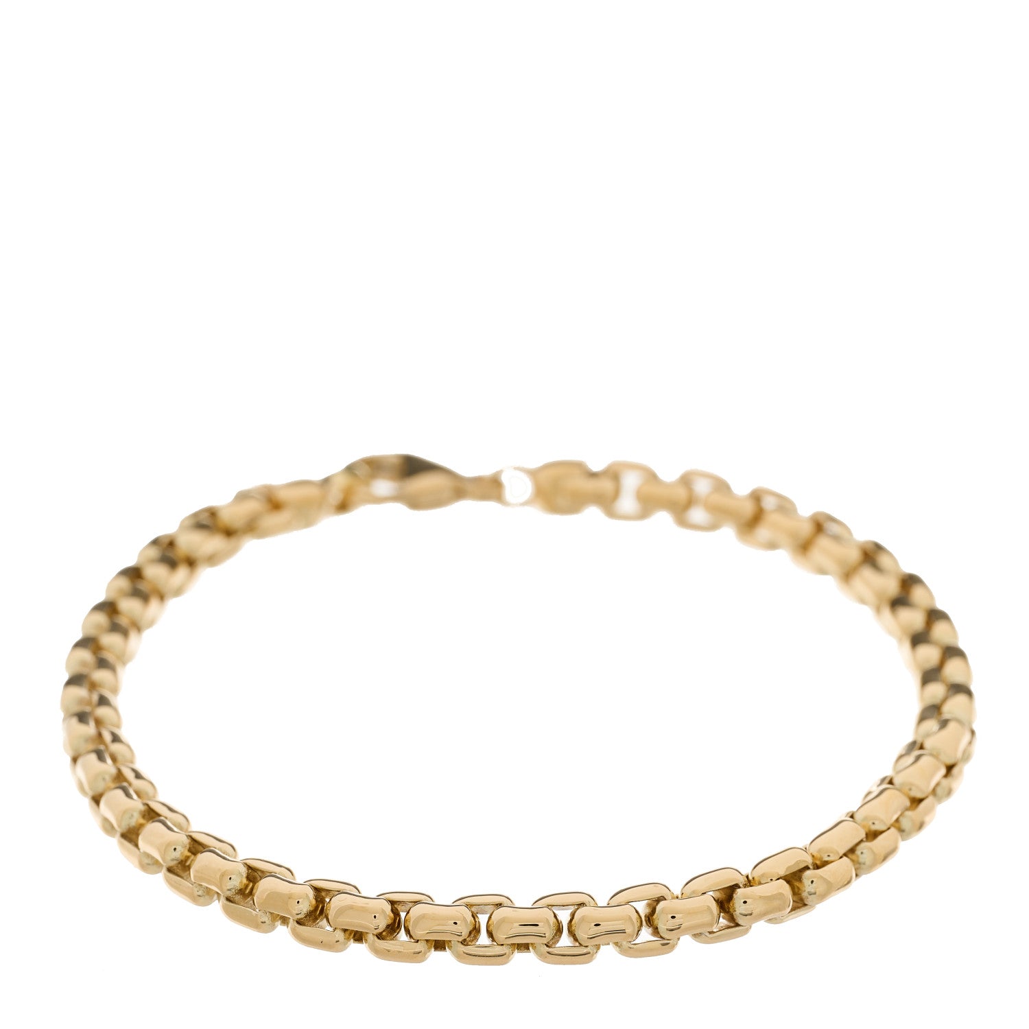 Tiffany 18K Yellow Gold Venetian Link Bracelet 1 of 3