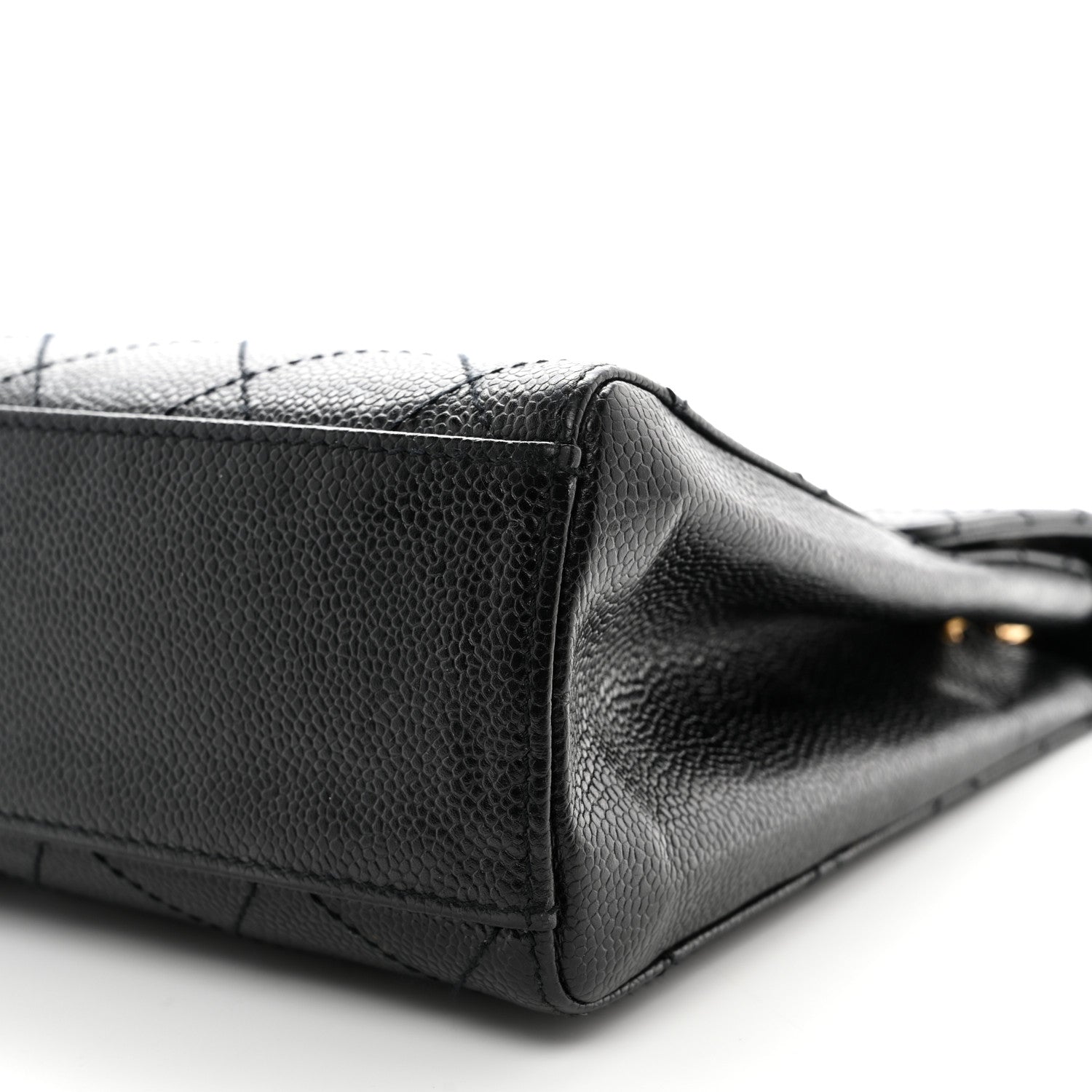 Chanel Caviar Quilted Medium Single Flap Black 9 of 12