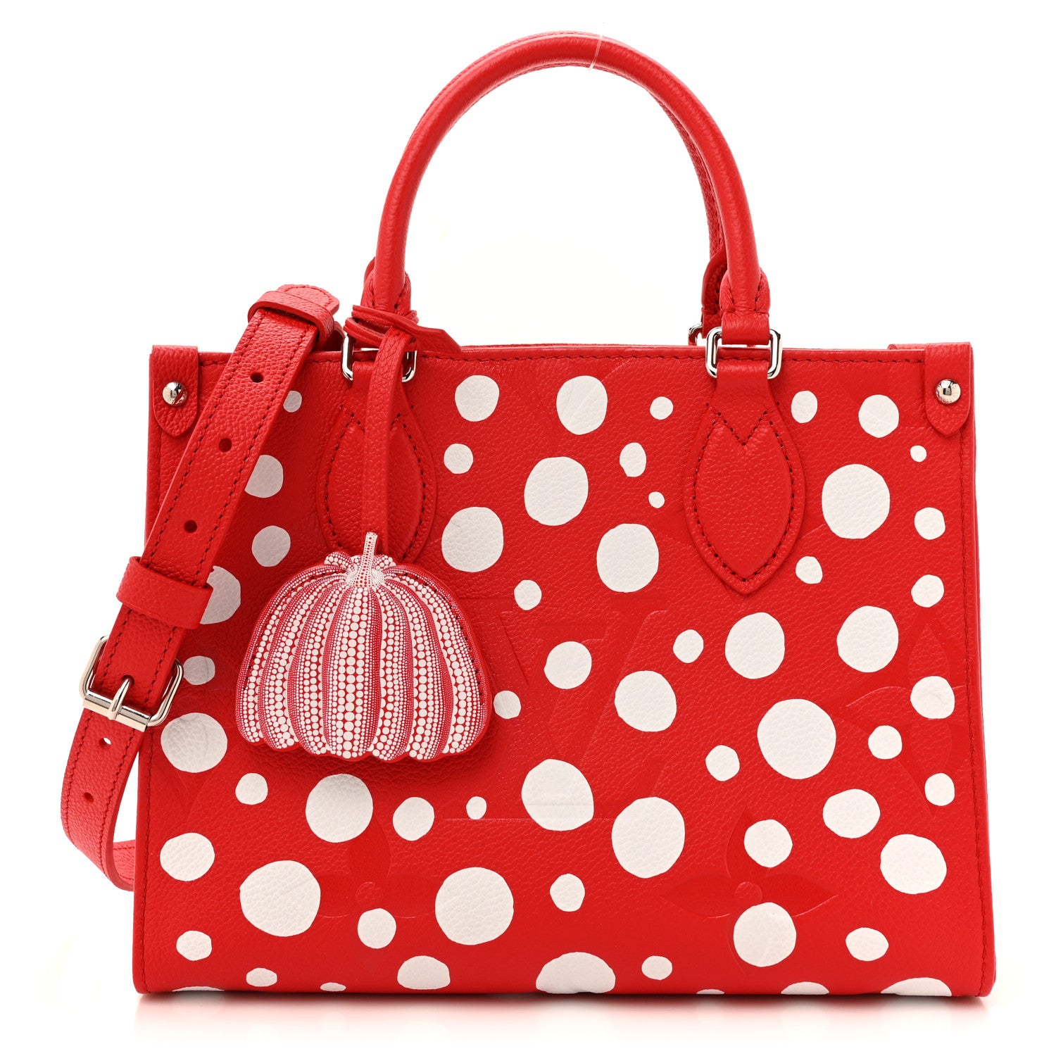Louis Vuitton LV X YK Empreinte Infinity Dots Onthego PM Rogue White 1 of 9