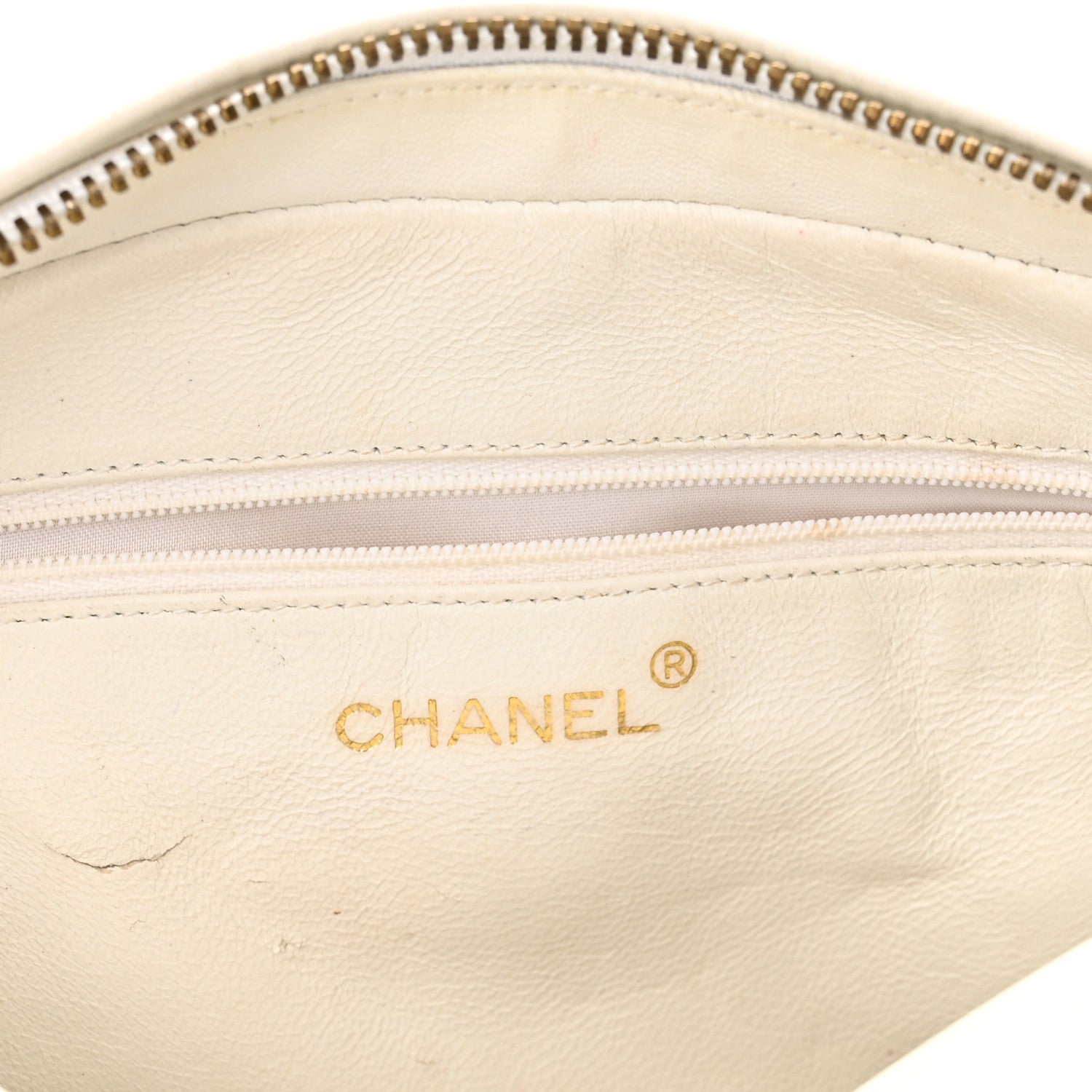 Chanel Lambskin Quilted CC Tassel Camera Case White 6 of 18