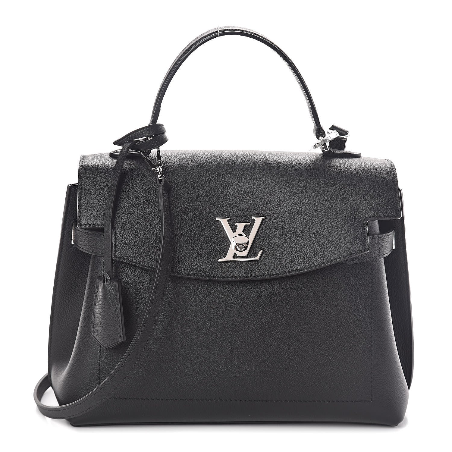 Louis Vuitton Soft Calfskin Lockme Ever Black 1 of 8