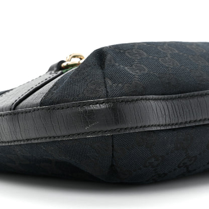 Gucci Monogram Web Hasler Hobo Black 9 of 13