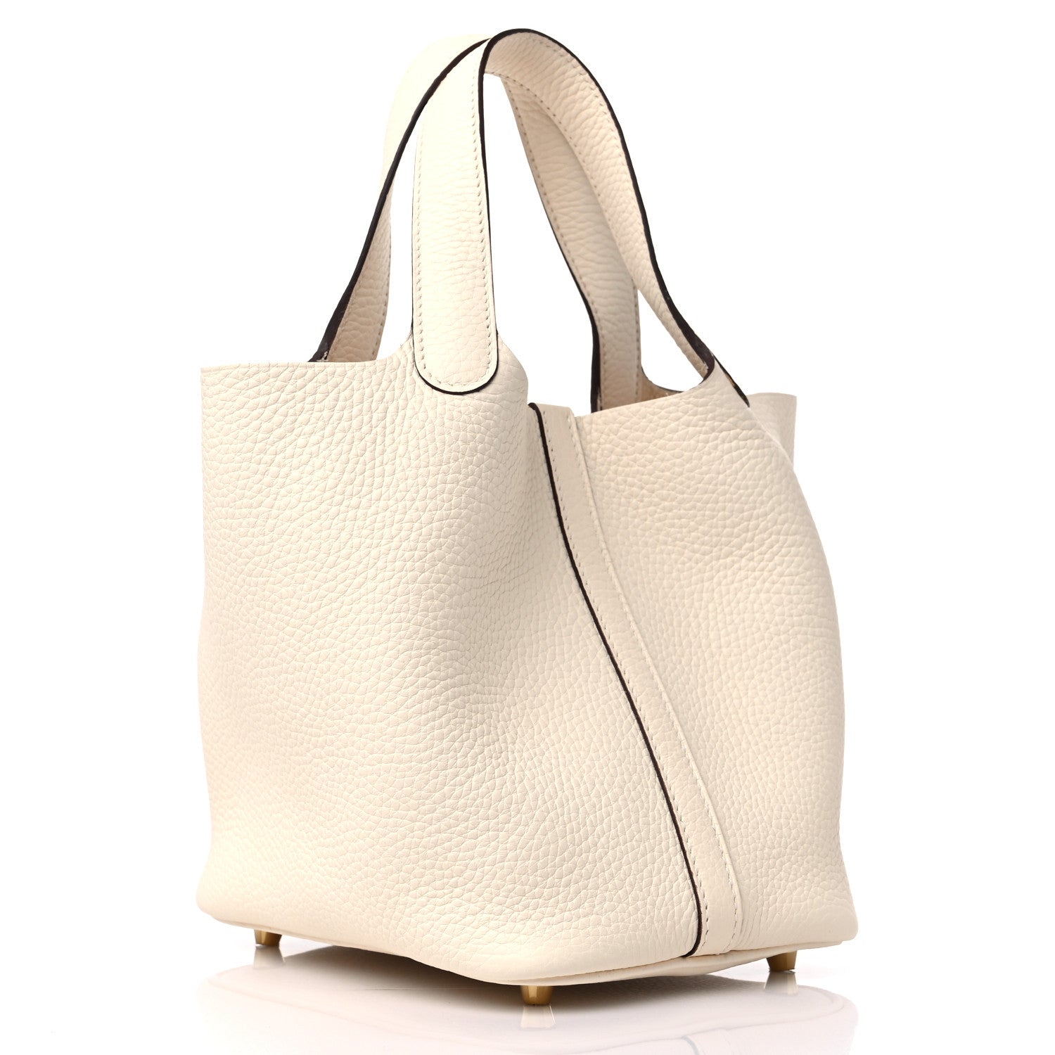 Hermes Taurillon Clemence Picotin Lock 18 PM Nata 3 of 8