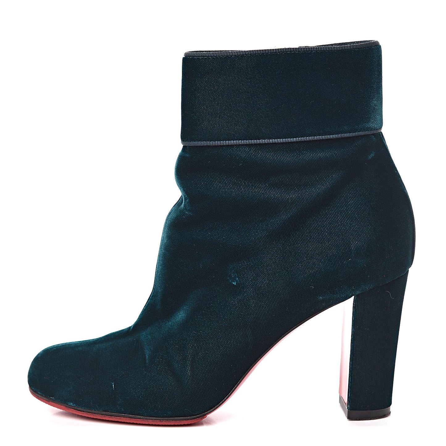 Veau Velours Moulamax 85 Booties 36.5 Petrol
