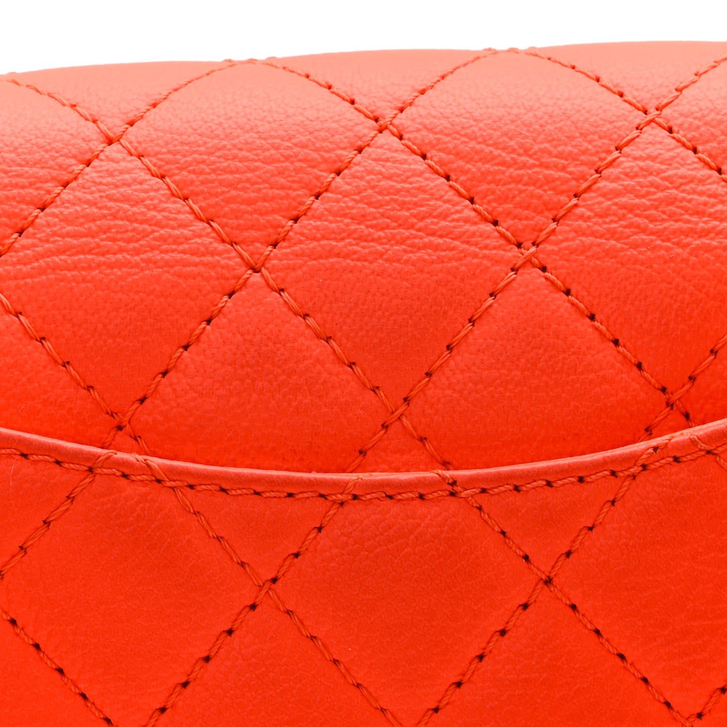 Chanel Goatskin Quilted 2.55 Reissue Mini Flap Orange 12 of 12